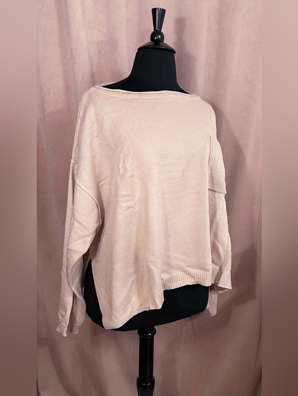 PINK LILY OVERSIZED SWEATER
